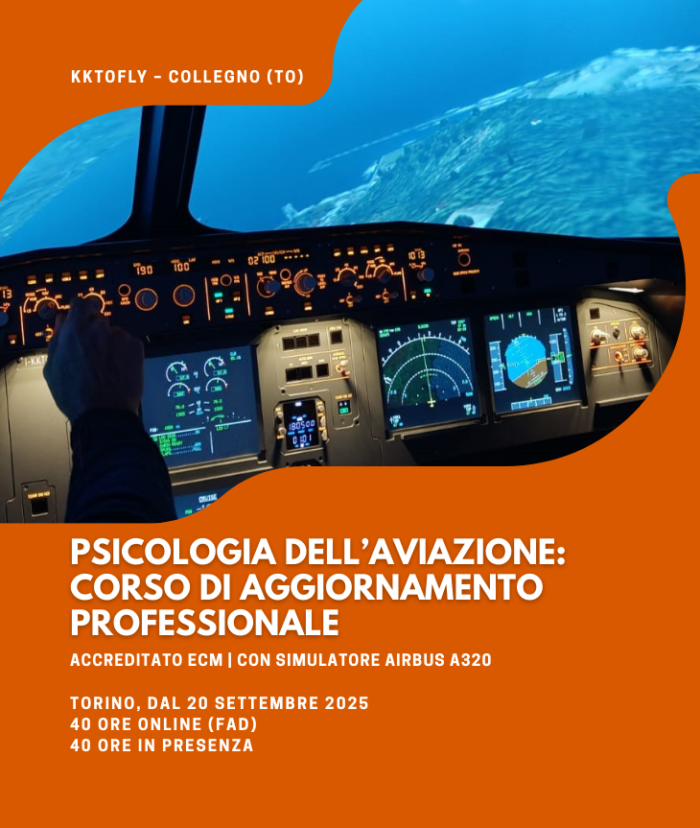 Psicologia dell’Aviazione: Corso di Aggiornamento Professionale | 20/09/25