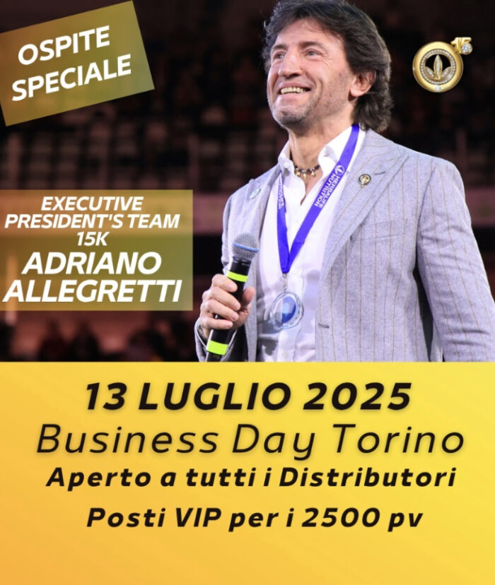 Special Business Day Torino 13/07/2025